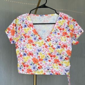 Shein Floral Top